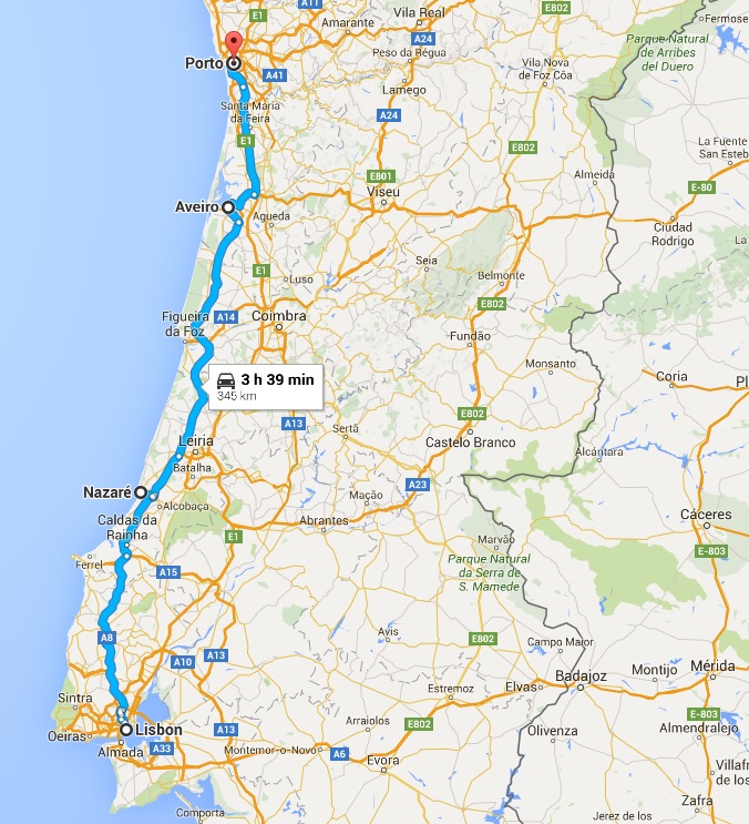 Individuele Rondreis Fly Drive Lissabon naar Porto via de kustroute 18